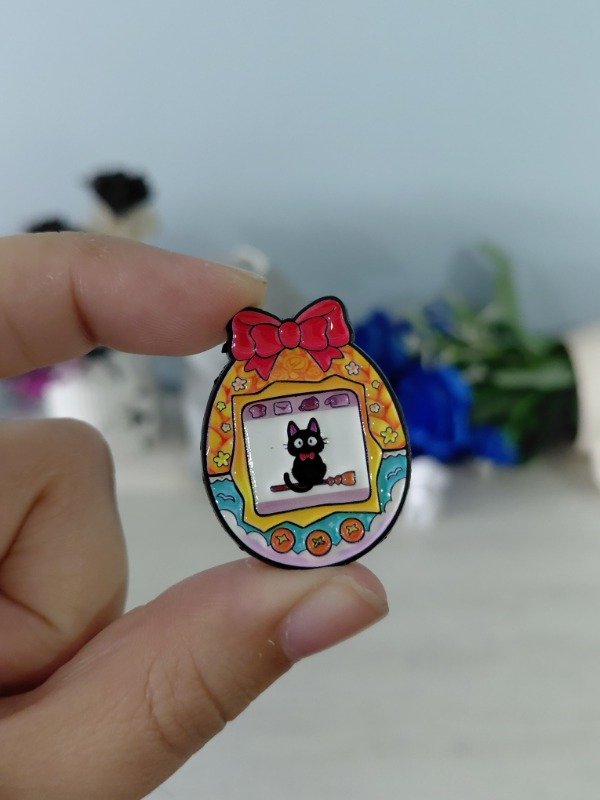 Producto - Pin metalizado - Tamagotchi temático de Studio Ghibli #1440