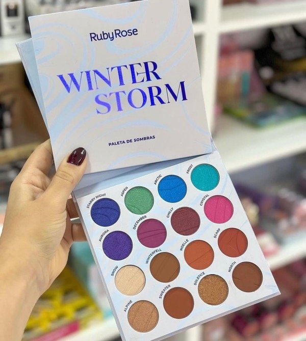 Producto - Paleta winter storm - ruby rose