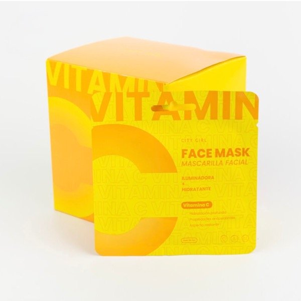 Producto - MASCARILLA FACIAL VITAMINA C CITY GIRL