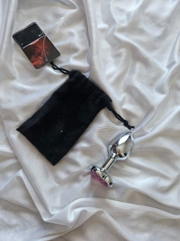 Producto - PLUG ANAL DE ACERO CON JOYA - 0