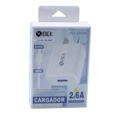 Producto - Cargador IBEK V8 2.6A