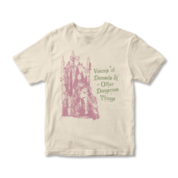 Producto - REMERA CH4PPELL RO4N VISIONS OF DAMSELS - TALLE M