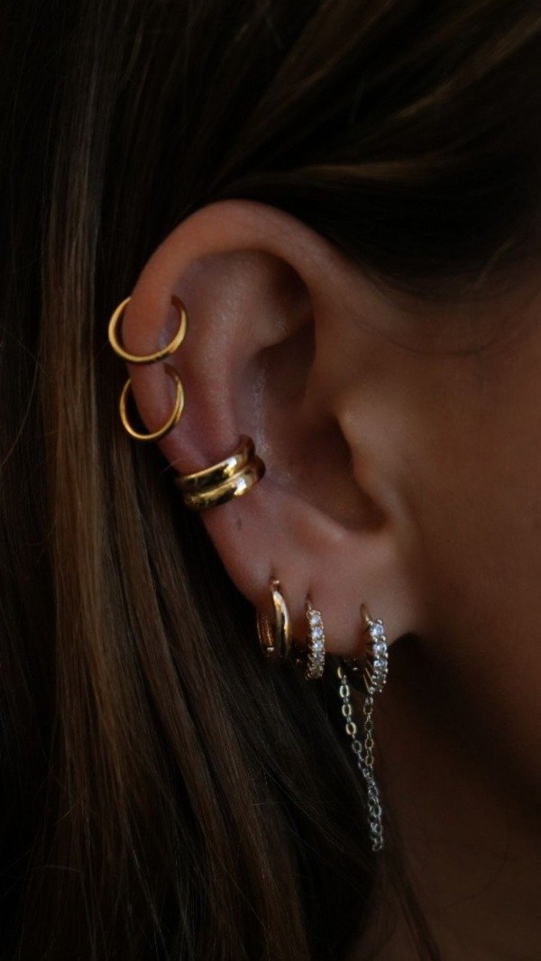 Producto - Cuff Doble DORADO
