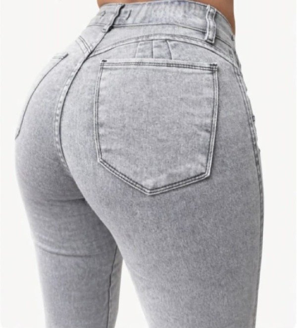 Producto - Jeans chupin elastizado con tachas - 2