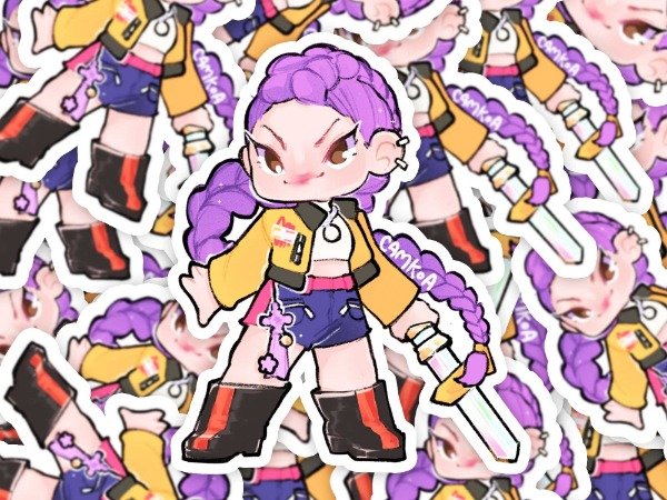 Producto - Rumi Sticker Kpop Demon Hunters