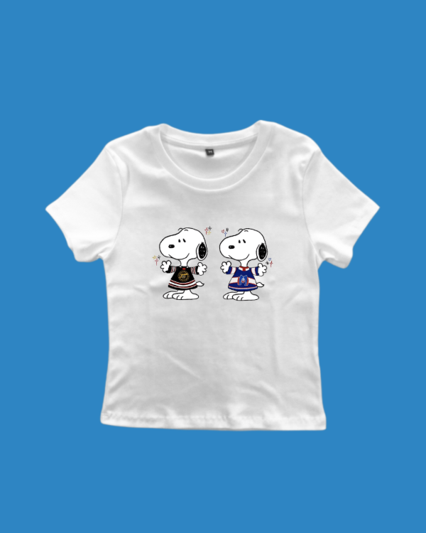 Producto - Baby Tee Snoopy Hollanov - Heated Rivalry