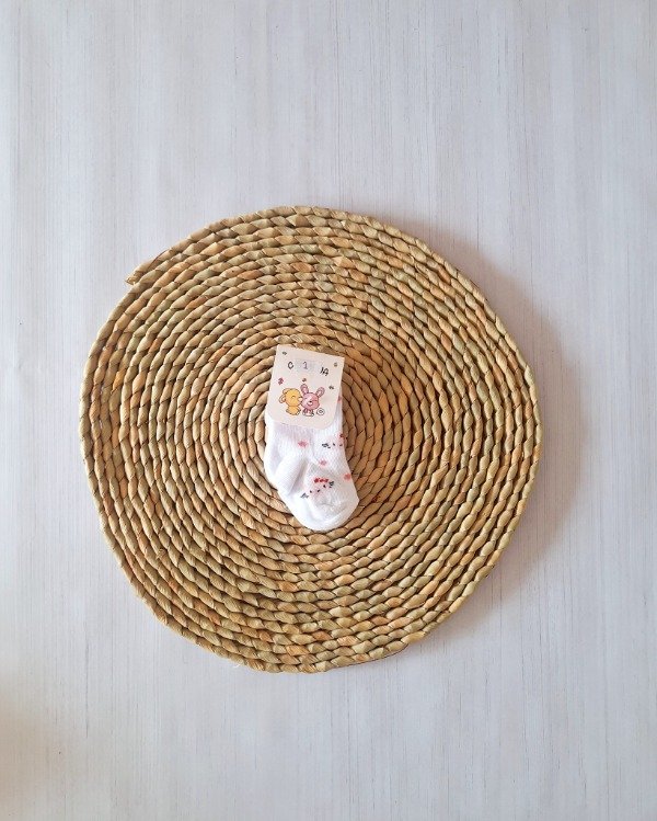 Producto - Media Colmena T1 (3-6M) Hello Kitty Blanco