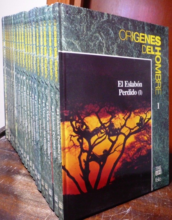 Producto - ORIGENES DEL HOMBRE - 20 TOMOS - TIME - LEFE - FOLIO - 1994 - ESPAÑA