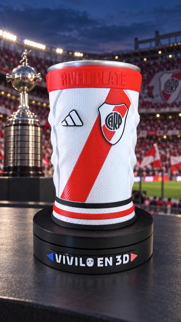 Producto - VASO CHOPP 500ML RIVER PLATE CAMPEON DE AMERICA - 0