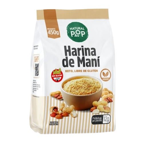 Producto - Harina de maní Natural pop