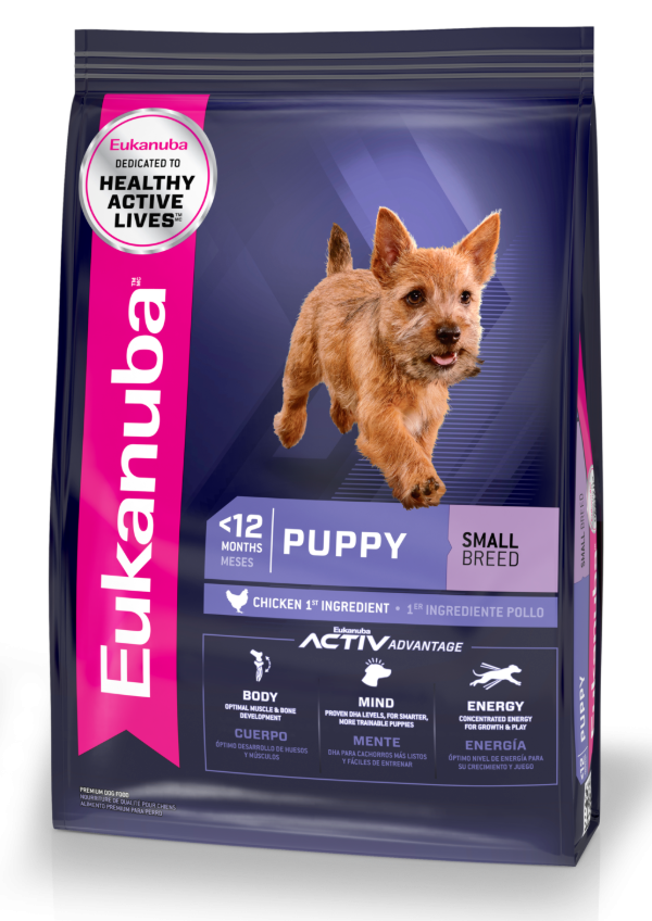 Producto - Eukanuba puppy small x3kg