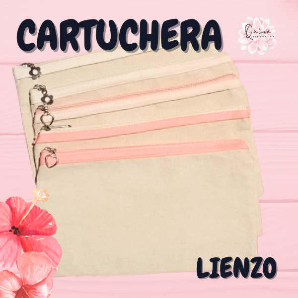 Producto - 10 CARTUCHERAS DE LIENZO PESADO - 4