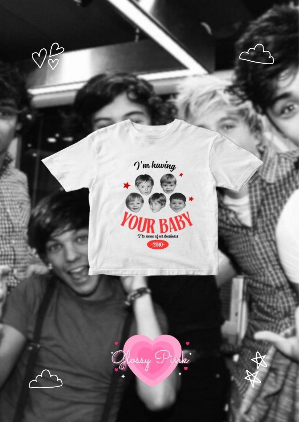 Producto - Baby Tee Your Baby - DTF