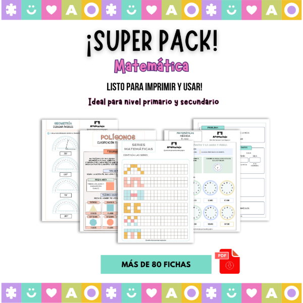 Producto - SUPER PACK - Matemática