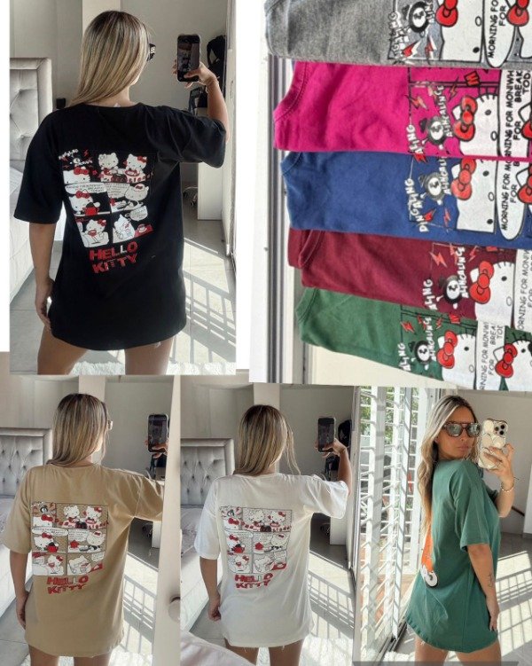 Producto - LINEA CLEO Remerón Hello Kitty