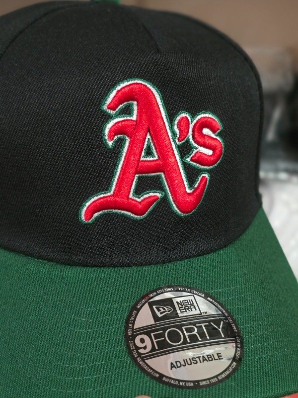 Oakland Athletics 30th years New Era 9FORTY adjustable A‑frame — imagen 2