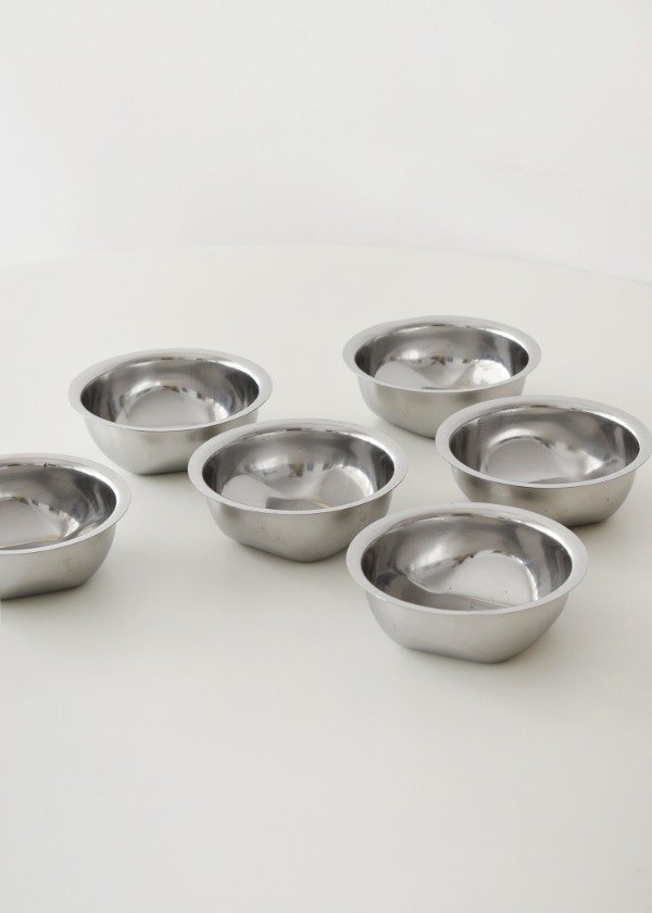 Producto - Set de seis Bowls de acero inoxidable - 0