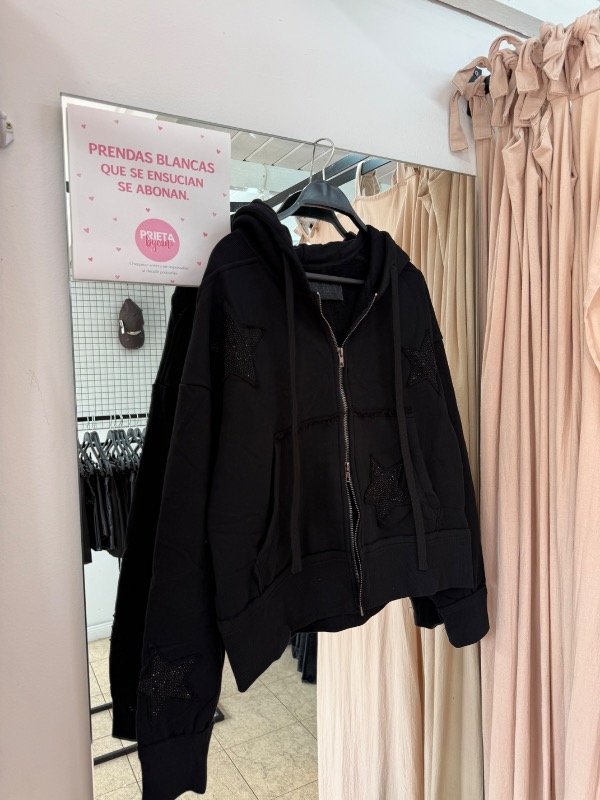 Producto - Campera estrella brillos