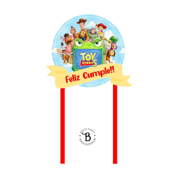 Producto - Topper Torta Toy Story 5