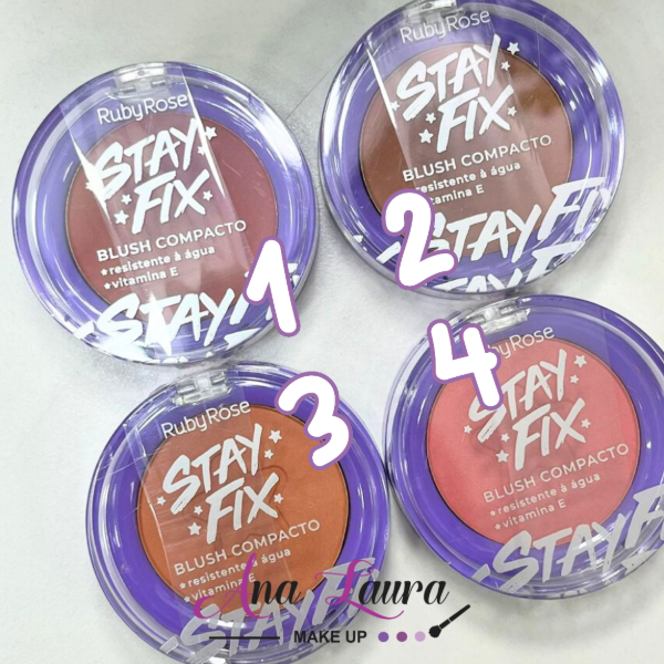 Producto - Rubor en polvo Stay fix Ruby Rose