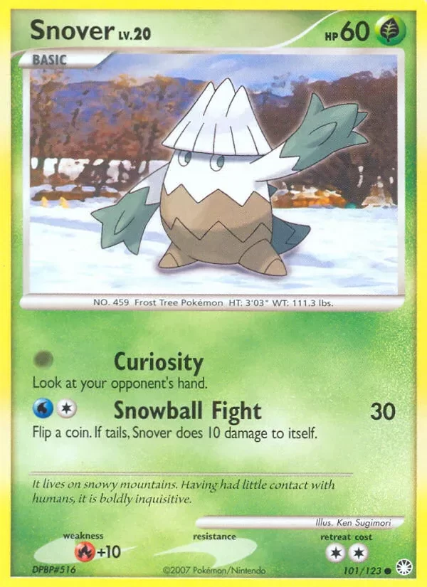 Producto - Snover (101/123) [Diamond and Pearl: Mysterious Treasures]