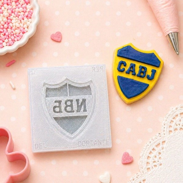 Producto - molde de silicona BOCA JUNIORS