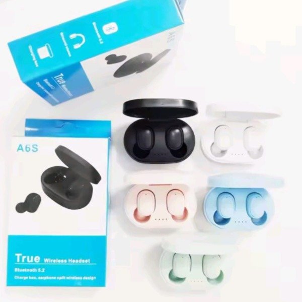 Producto - AURICULARES INALAMBRICOS A6S