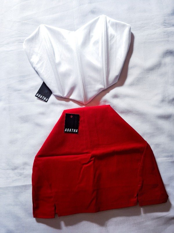 Producto - SKORT TAJOS // ROJO
