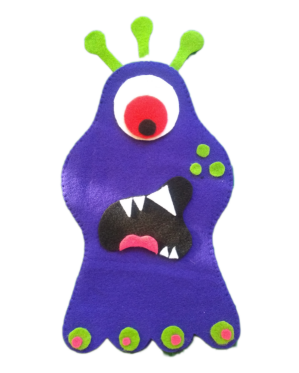 Producto - Títere monstrui violeta