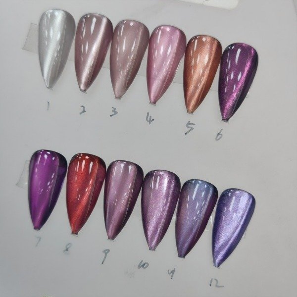 Producto - Grape cat eye gel Charm Limt