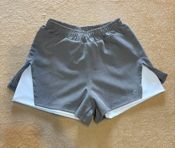 Producto - Short doble NW gris - 0