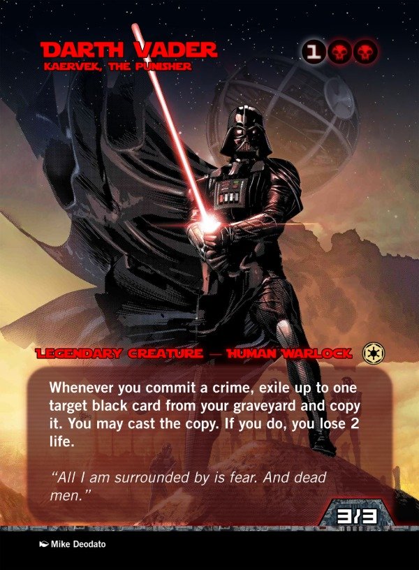 Producto - Mazo EDH Star Wars - Kaervek, The Punisher
