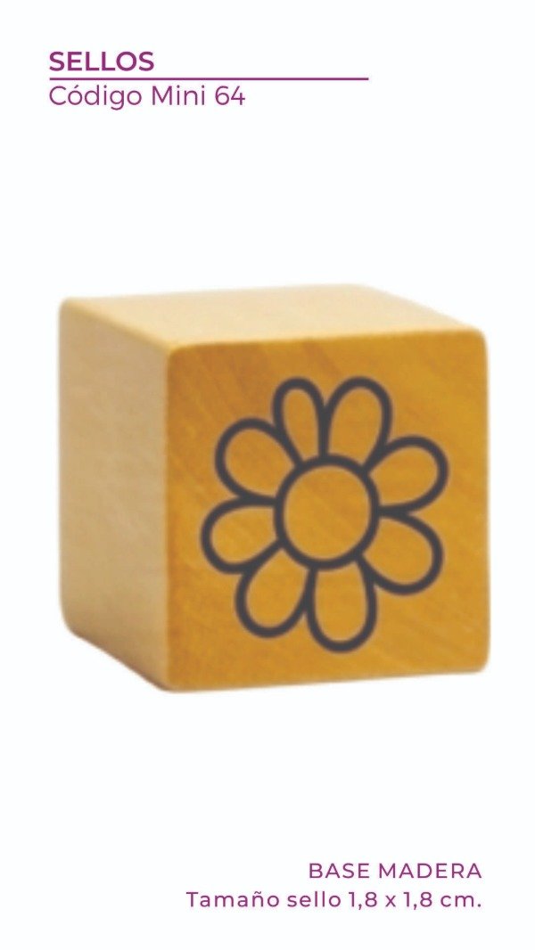 Producto - Mini Sello 64 - Flor