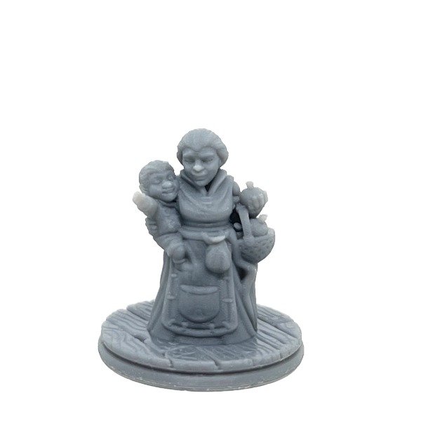 Producto - #664 A - Enana Madre e Hijo - OUTLET