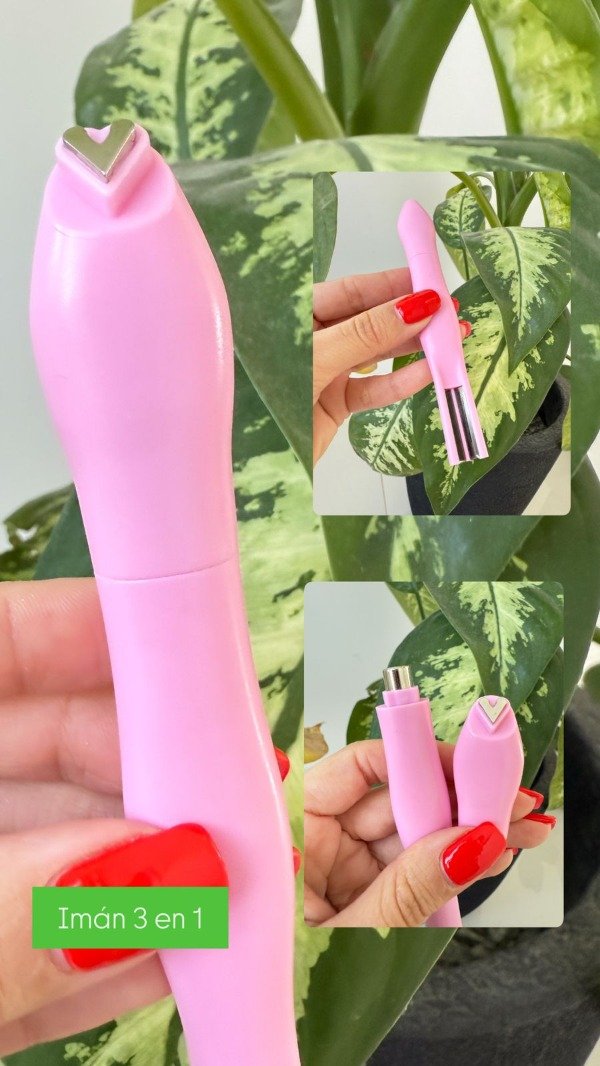 Producto - IMAN 3 EN 1 ROSA CORAZON