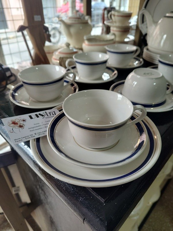 Producto - Tazas Hartford línea azul x 6 - 1