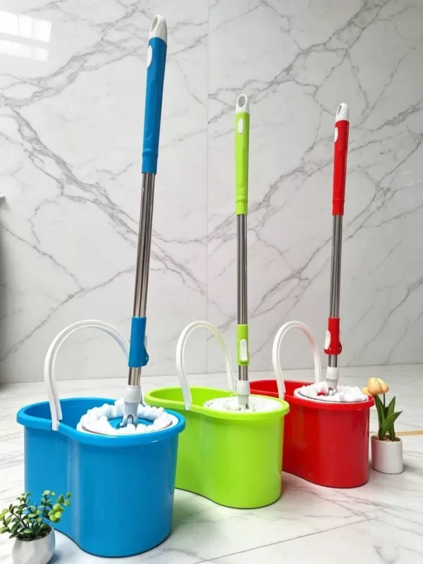 Producto - Fregona - Mopa con balde y centrifugado. Vs Colores