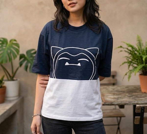 Producto - Remera Oversize Snorlax - Pokemon - Ingrese para elegir Talle