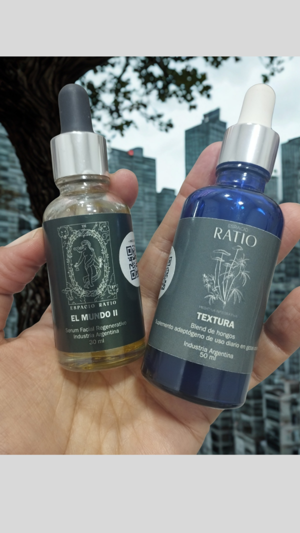 Producto - Kit Piel Feliz (Blend TEXTURA + Sérum EL MUNDO (en sus dos variedades) - 1
