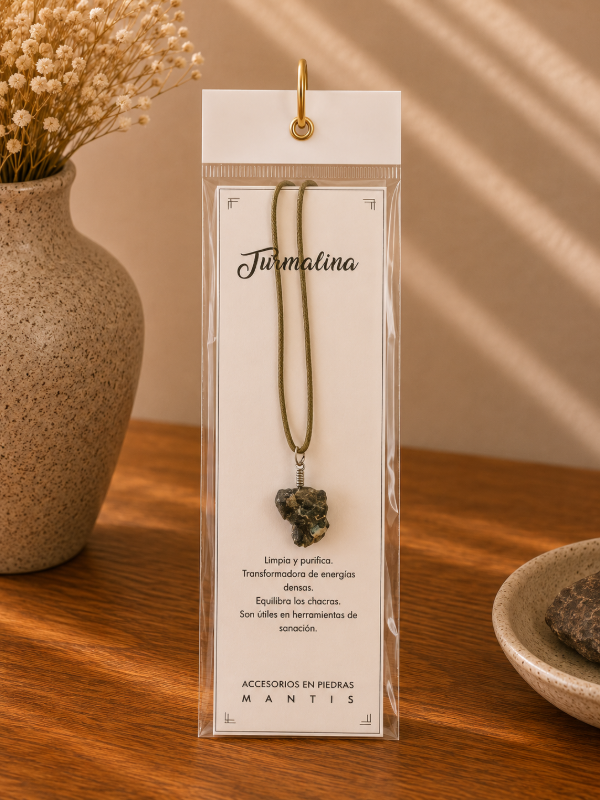 Producto - COLLAR CORDON PIEDRAS