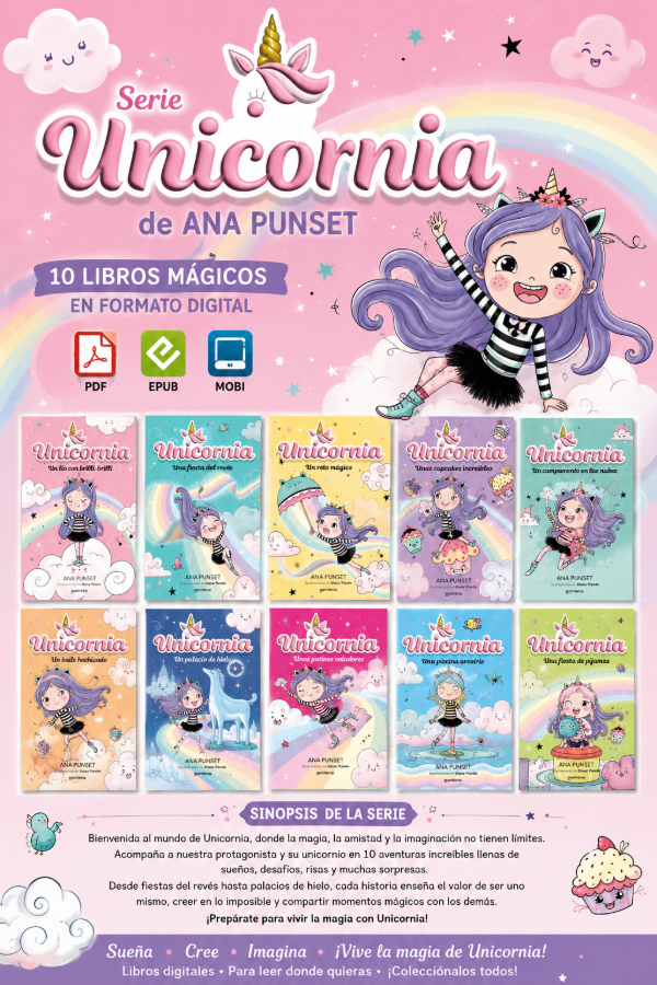 Producto - SERIE UNICORNIA ANA PUNSET INFANTIL (10)