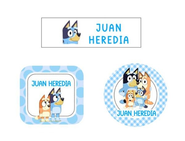 Producto - Combo Etiquetas: Tupper Botellas + Ropa P/plancha - Ec01