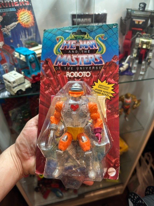 Producto - HE-MAN and the masters of the UNIVERSE ROBOTO Origins Mattel