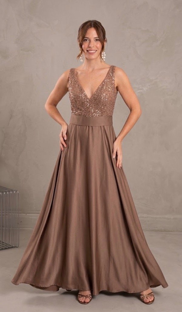 Producto - Vestido Brown and black - 2