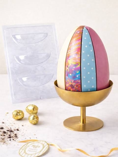 Producto - Placa gajos de huevo pascua