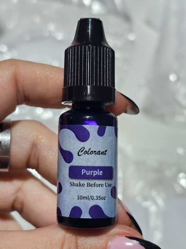 Producto - Colorante purple vela jabon resina