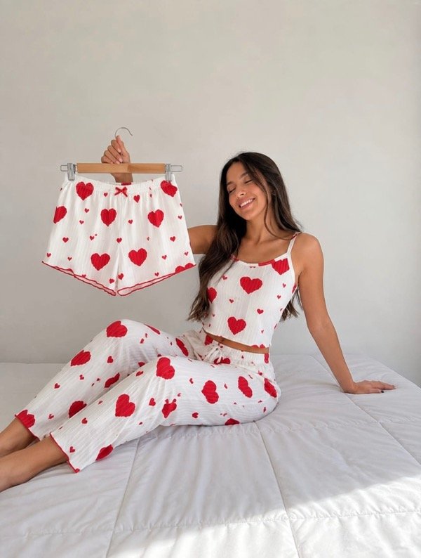 Producto - Pijama 3 piezas musc/estampado - 0