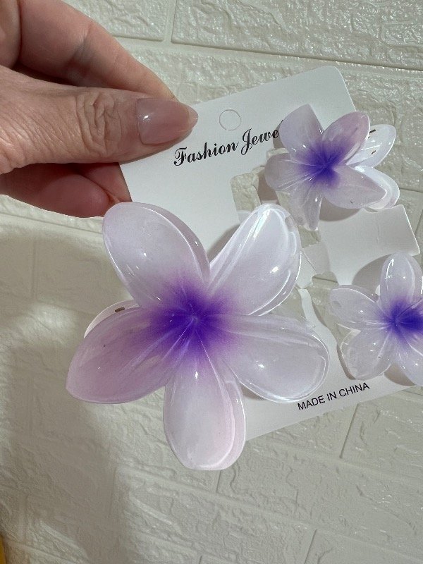 Producto - Set de broches para el Cabello - Diseño de Flores - 5