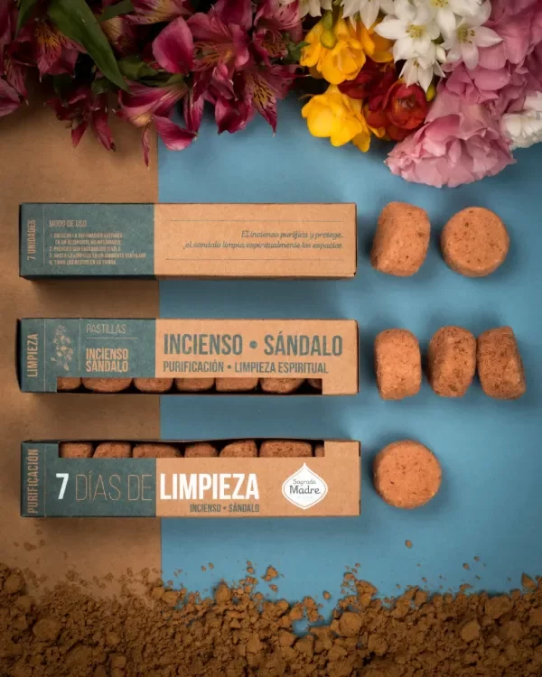 Producto - Bombas 7 días de Limpieza Incienso y sandalo