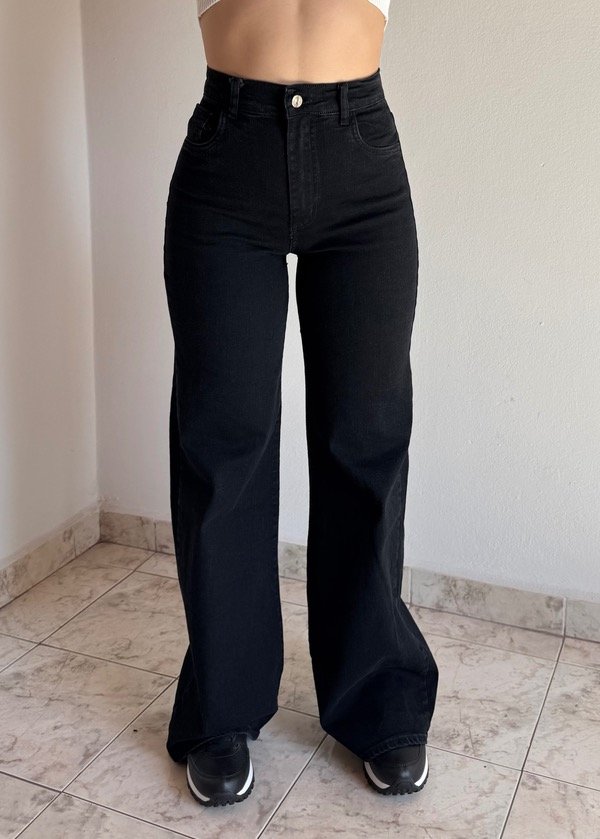 Producto - Wide Leg Negro Localizado